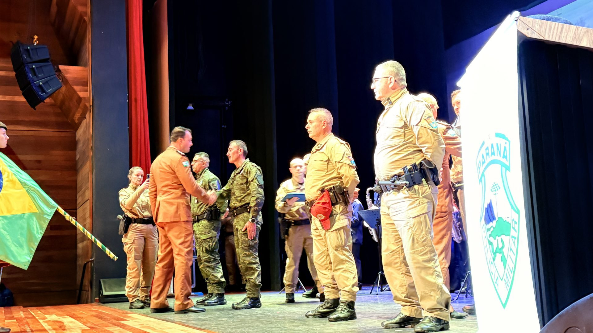 Guarapuava celebra 172 anos da Polícia Militar do Paraná com solenidade e homenagens