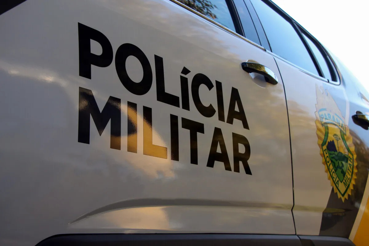Machado, ameaça e fuga: inquilina quebra janela e desaparece antes da chegada da PM em Guarapuava