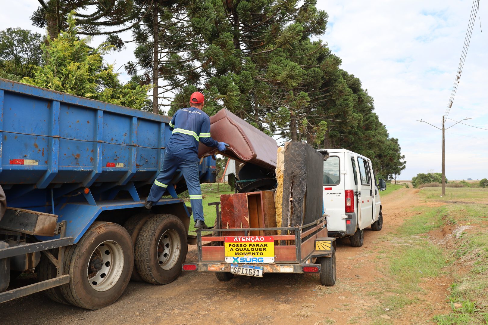 Operação Cata-Treco chega à terceira edição com recolhimento de mais de 25 toneladas de resíduos em Guarapuava