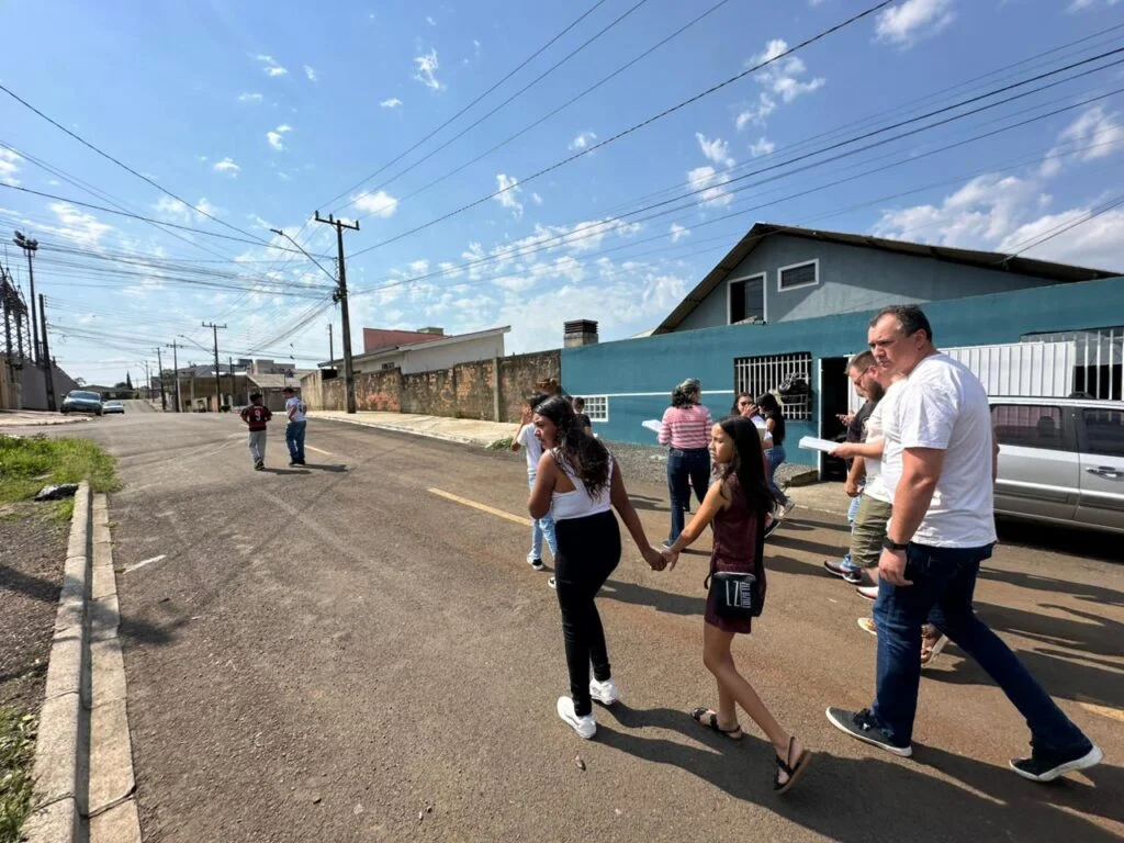 Paróquia Bom Jesus, em Guarapuava, inicia visitas missionárias