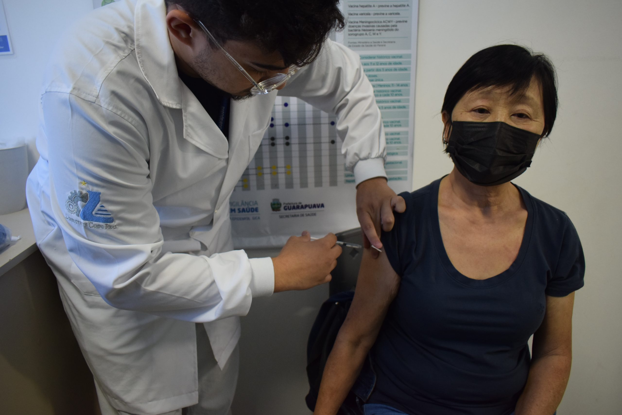  Campanha de vacinação contra a gripe iniciou nesta terça (28) em Guarapuava