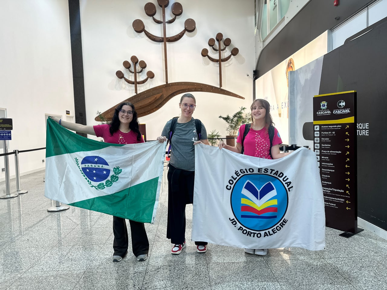 Alunos paranaenses do ensino médio participam da Genius Olympiad, nos EUA