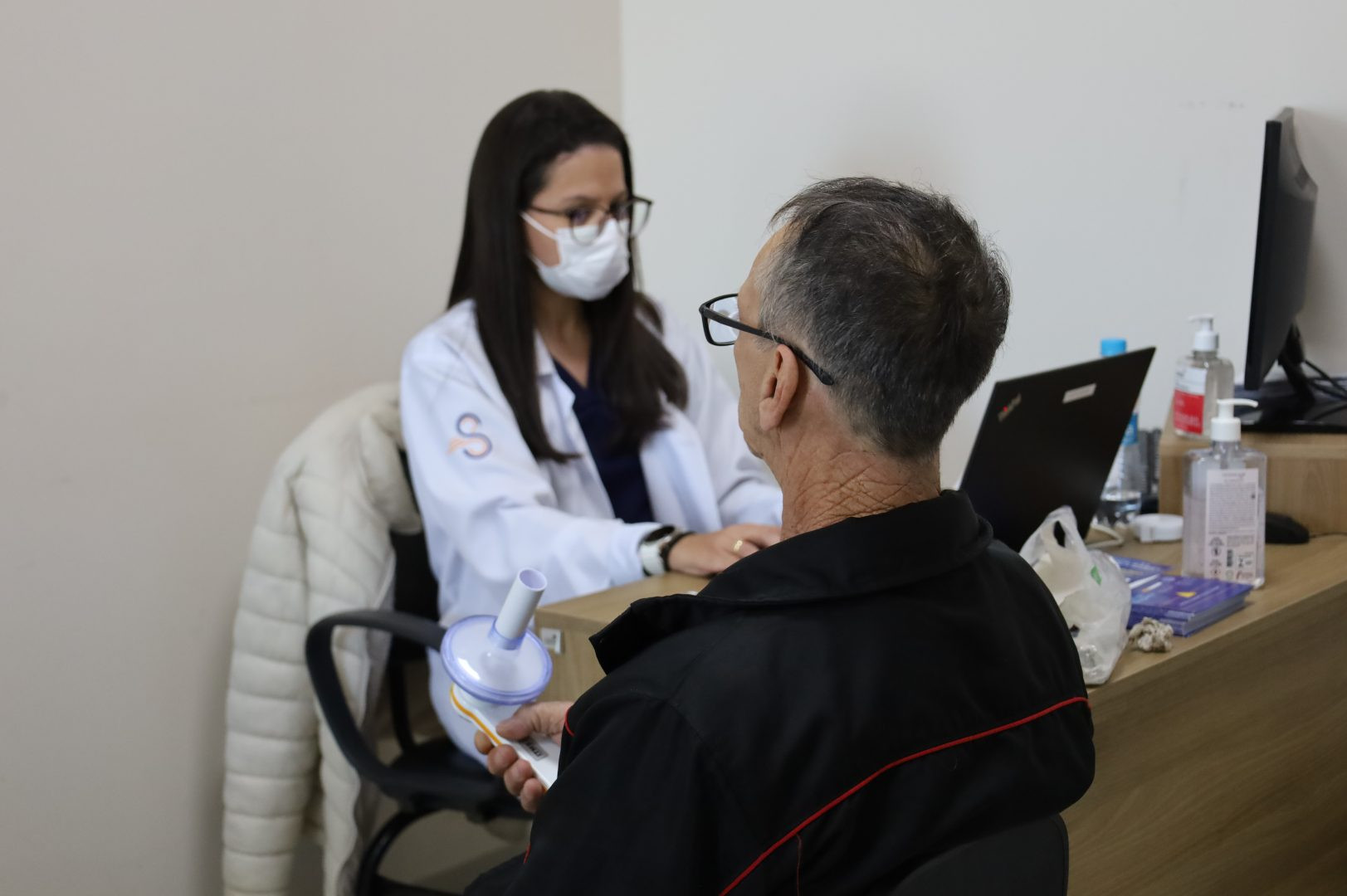 Secretaria de Saúde realiza mutirão com 400 exames de espirometria para pacientes do SUS em Guarapuava