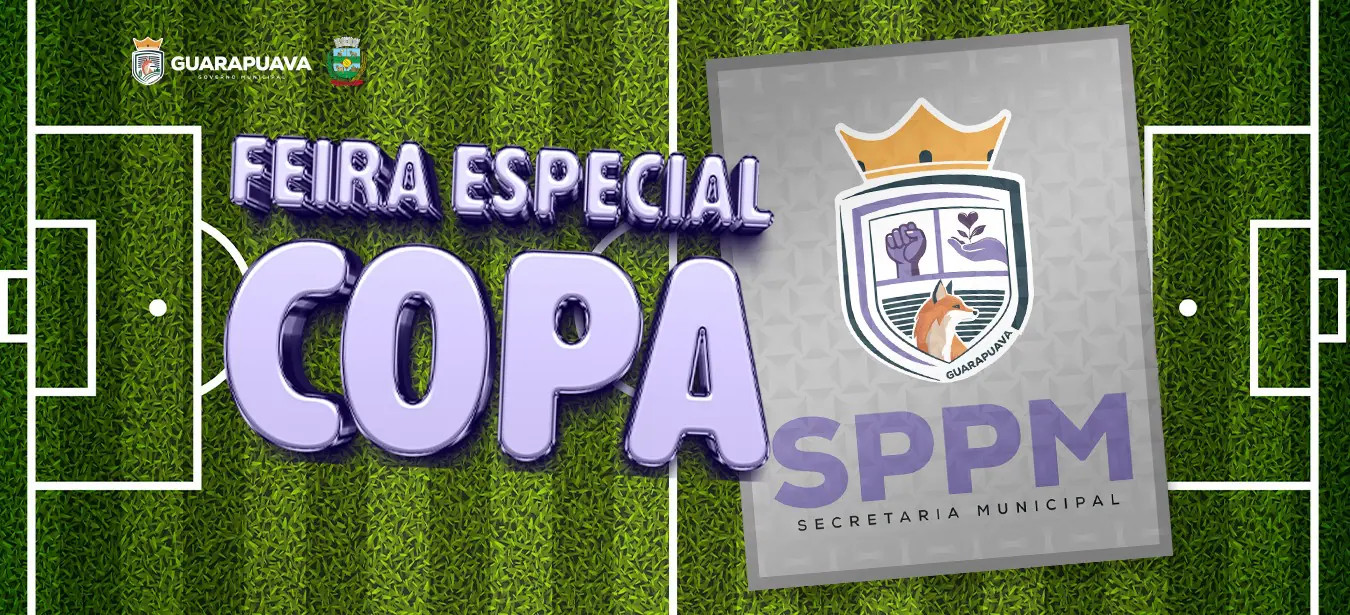 Feira Mensal temática da Copa do Mundo movimenta o Pátio Boqueirão neste fim de semana em Guarapuava